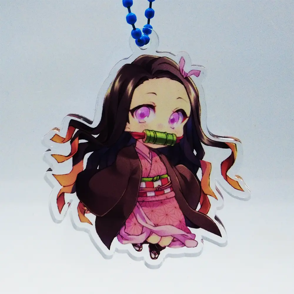 Llaveros anime UV DTF