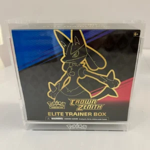 Caja de Acrílico para Elite Trainer Box (ETB) Destined Rivals | Protector 4mm con Pasador ⚔️