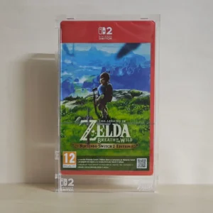 Caja de Acrílico para Videojuegos Nintendo Switch 2 | Protector 4mm Premium con Pasador 🎮