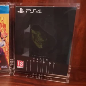 Caja de Acrílico para Videojuegos PlayStation 4 (PS4) | Protector 4mm con Pasador 🎮