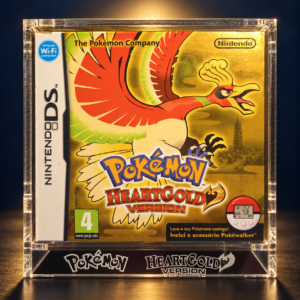 Caja de Acrílico para Videojuegos Nintendo DS Heartgold / Soulsilver