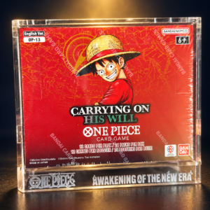 Caja de Acrílico para Booster Box One Piece Card Game OP-13