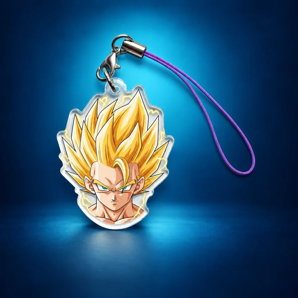 Mini Charm Personalizado de Acrílico para Móvil (4cm) – Caras, Mascotas y Anime