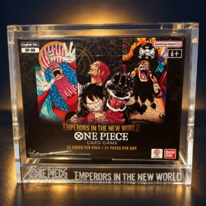 Caja de Acrílico para Booster Box One Piece Card Game OP-09