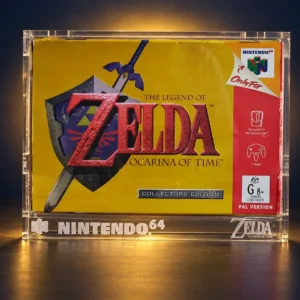 Caja de Acrílico para Cajas de Videojuegos Nintendo 64 (N64)