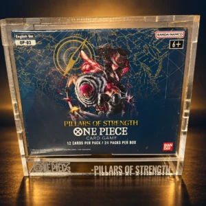 Caja de Acrílico para Booster Box One Piece Card Game OP-03