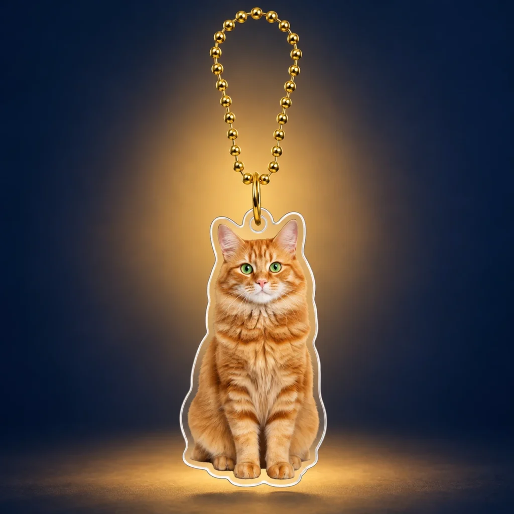 Llaveros Acrílicos Personalizados con Tu Foto, Anime o Mascota (5-6 cm) – Calidad Premium
