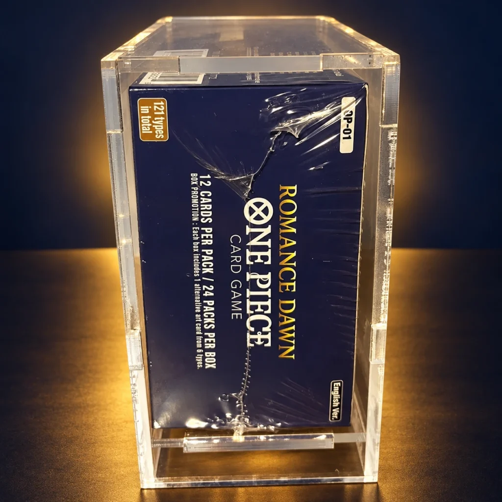 Caja de Acrílico para Booster Box One Piece Card Game OP-01