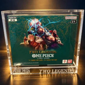Caja de Acrílico para Booster Box One Piece Card Game OP-08